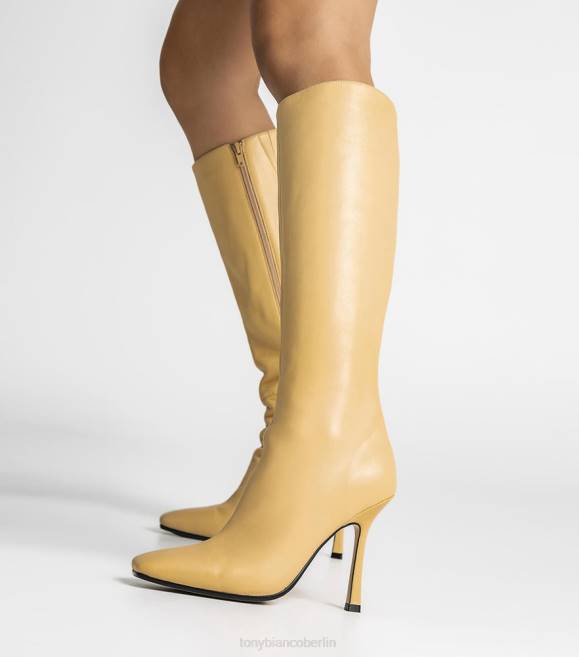 kniehohe Stiefel| de Tony Bianco Frauen Havanna-Kalbsstiefel Butternappa 4624456